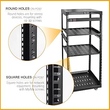 Amazon.com: RIVECO 25U Network Rack with Reinforced Top